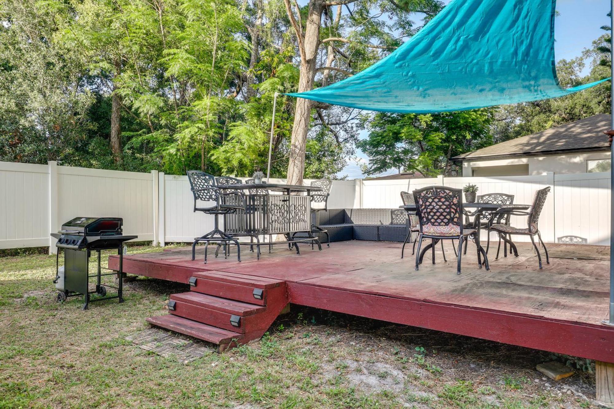 Serene Tampa Retreat With Grill About 6 Mi To Downtown Villa Exterior photo